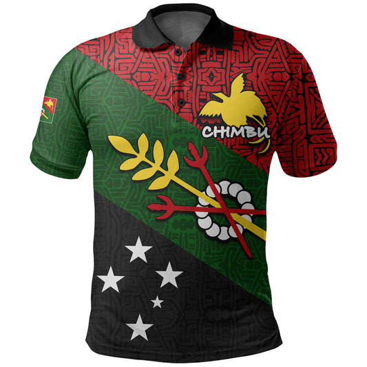 Custom Chimbu Province Of Papua New Guinea Polo Shirt