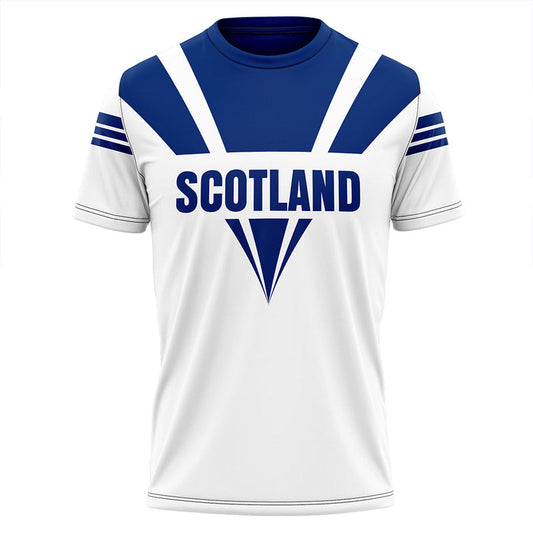 (Custom ) Scotland Royal Blue T Shirt