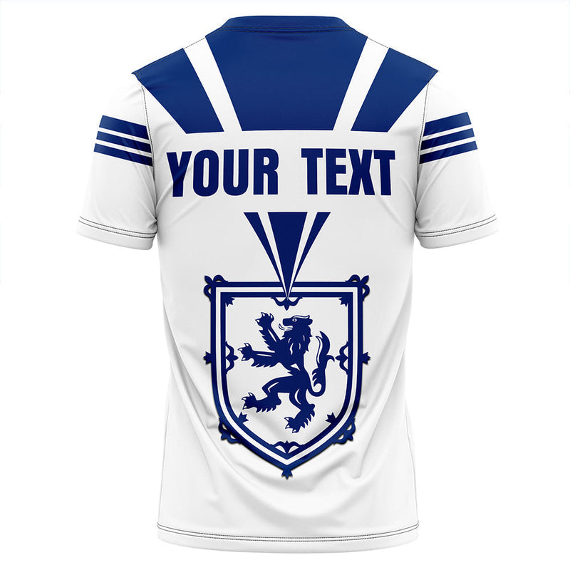 (Custom ) Scotland Royal Blue T Shirt
