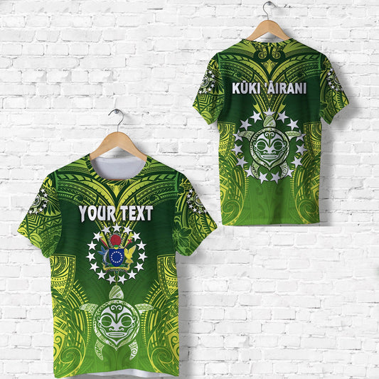 Custom Cook Islands Happy Independence Anniversary T Shirt