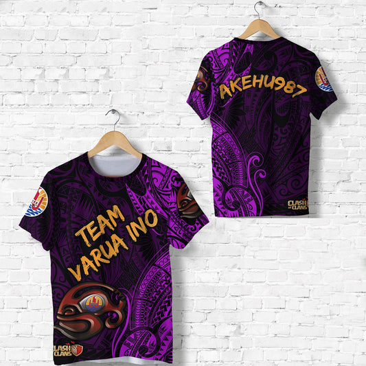 Akehu987 Number 20 Tahiti PC Team Varua Ino Original 001 T Shirt
