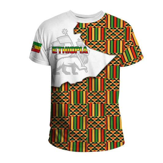Ethiopia Map T Shirt