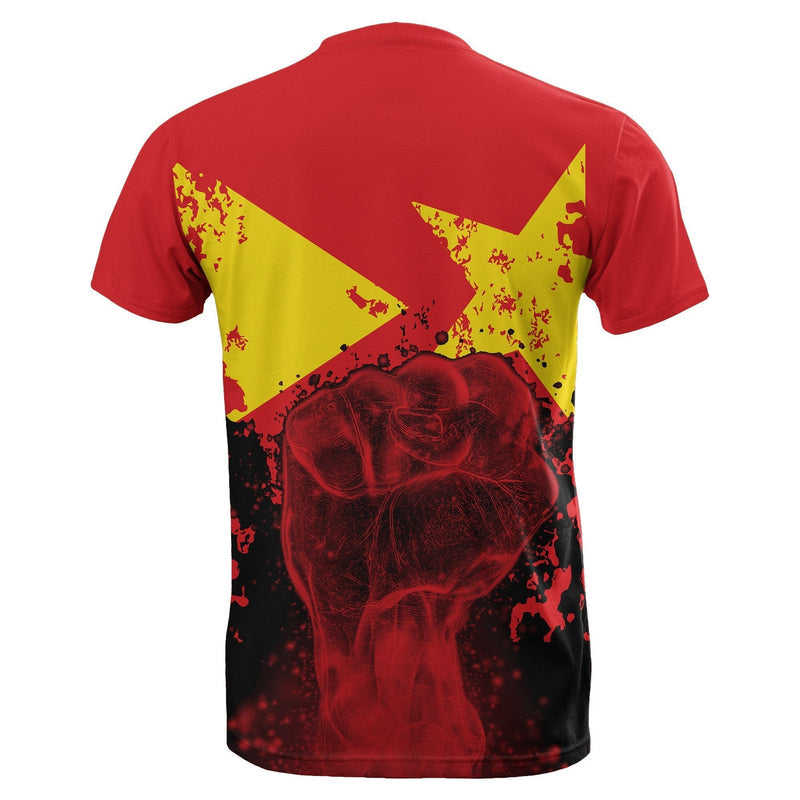 African Tigray Tigray Flag Clenched Hand T Shirt