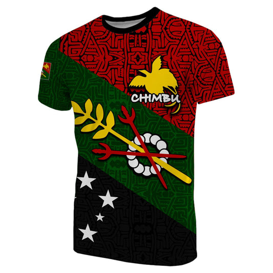 Custom Chimbu Province Of Papua New Guinea T Shirt