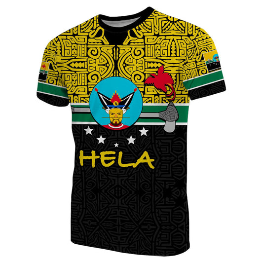Custom Hela Province Of Papua New Guinea T Shirt