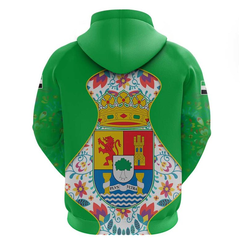 Extremadura Flag Hoodie Autonomous Community of Spain