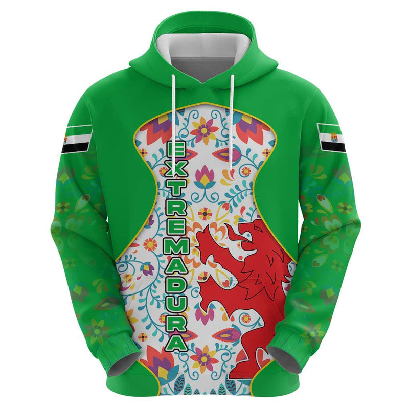 Extremadura Flag Hoodie Autonomous Community of Spain