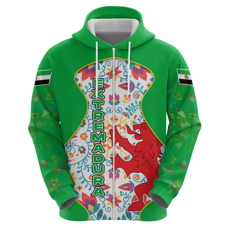 Extremadura Flag Hoodie Autonomous Community of Spain